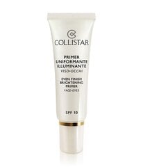 Makiažo bazė Collistar Even Finish Brightening SPF10, 30 ml kaina ir informacija | Makiažo pagrindai, pudros | pigu.lt