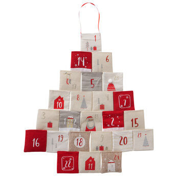 Рождественское украшение календарь Адвента цена и информация | Рождественские украшения | pigu.lt