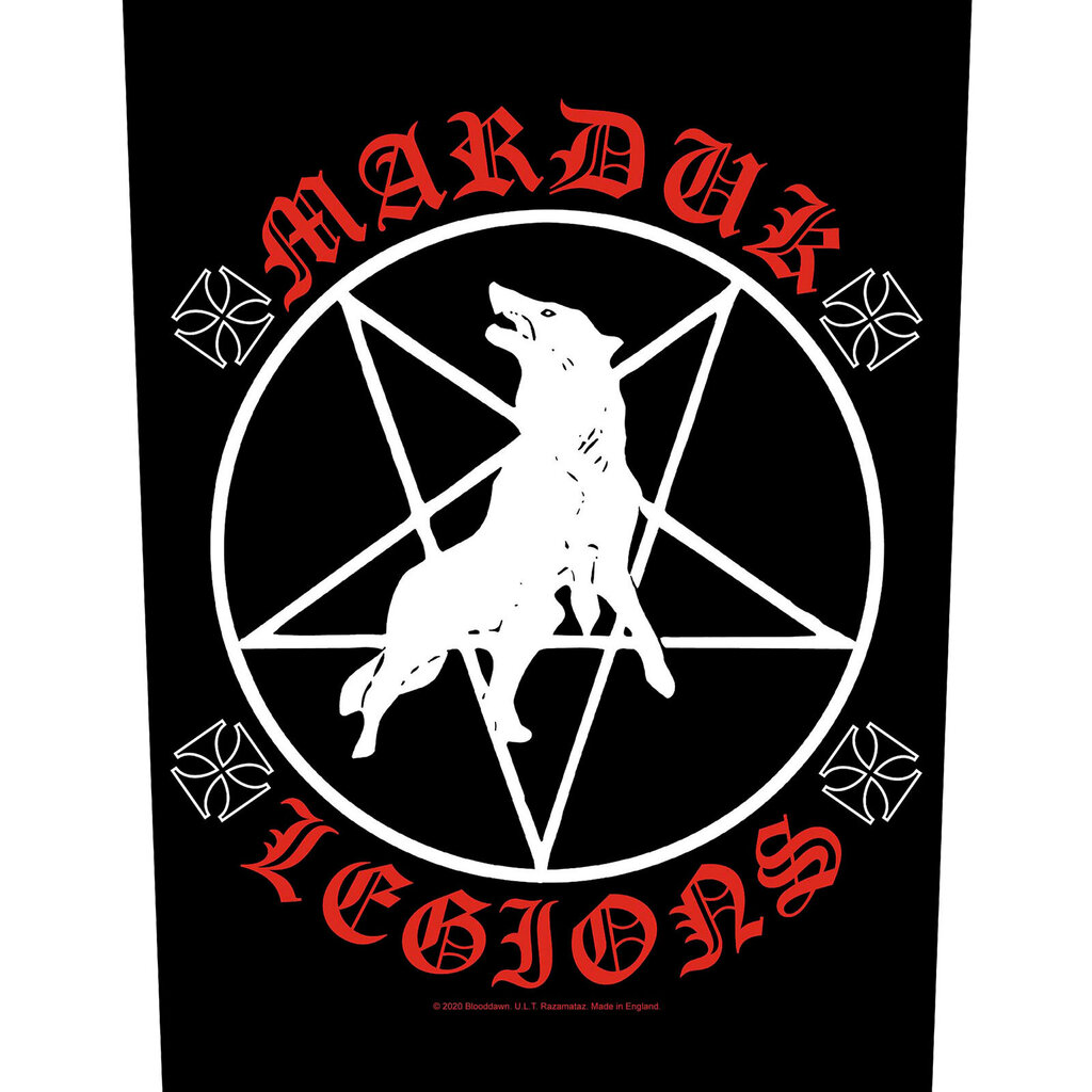 Antsiuvas Patch Marduk Legions, 1 vnt. kaina ir informacija | Siuvimo reikmenys | pigu.lt