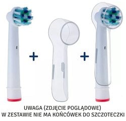 Чехол для насадки зубной щетки цена и информация | Набор акскссуаров для ванной | pigu.lt