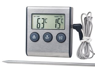 Пищевой LCD-термометр с зондом Perf DH02 цена и информация | Особенные приборы для приготовления пищи | pigu.lt