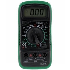 Multimetras Xl830L + 2 Zondai, Žalias kaina ir informacija | Mechaniniai įrankiai | pigu.lt