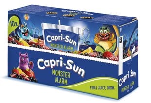 Vaisių sulčių gėrimas Capri-Sun Monster Alarm, 10 x 200 ml kaina ir informacija | Sultys, nektarai ir sulčių gėrimai | pigu.lt