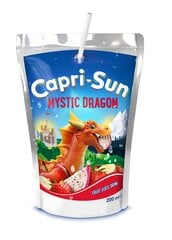 Vaisių sulčių gėrimas Capri-Sun Mystic Dragon, 10 x 200 ml цена и информация | Соки, нектары | pigu.lt