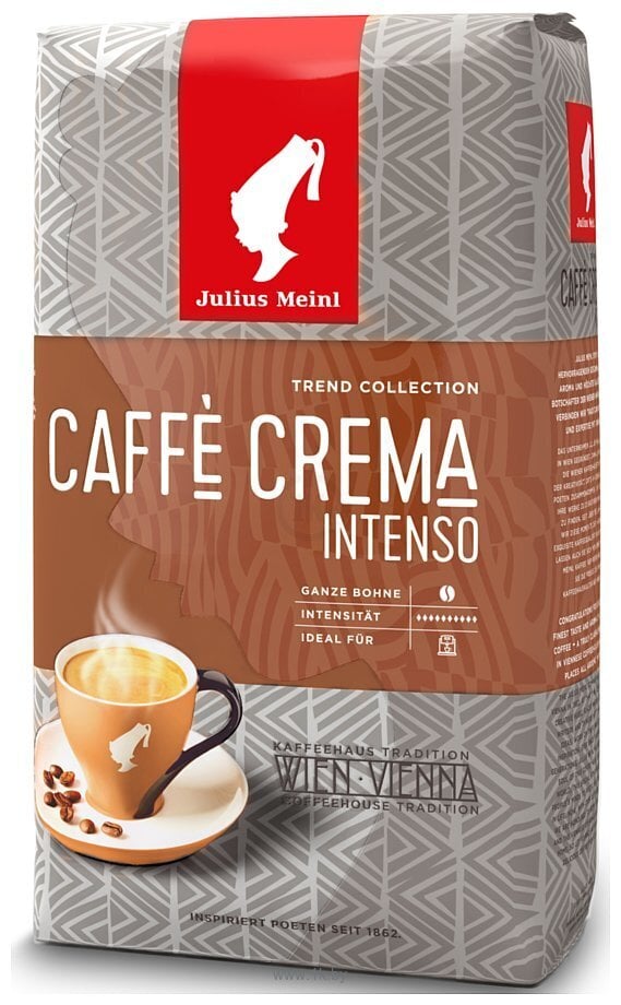 Julius Meinl kavos pupelės Trend Collection Caffe Crema Itenso, 1kg цена и информация | Kava, kakava | pigu.lt