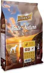 Prince Taste of Nature su antiena ir batatais didelių veislių suaugusiems šunims, 4kg цена и информация | Сухой корм для собак | pigu.lt