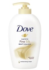 Жидкое мыло Dove Silk, 250 мл цена и информация | Мыло | pigu.lt