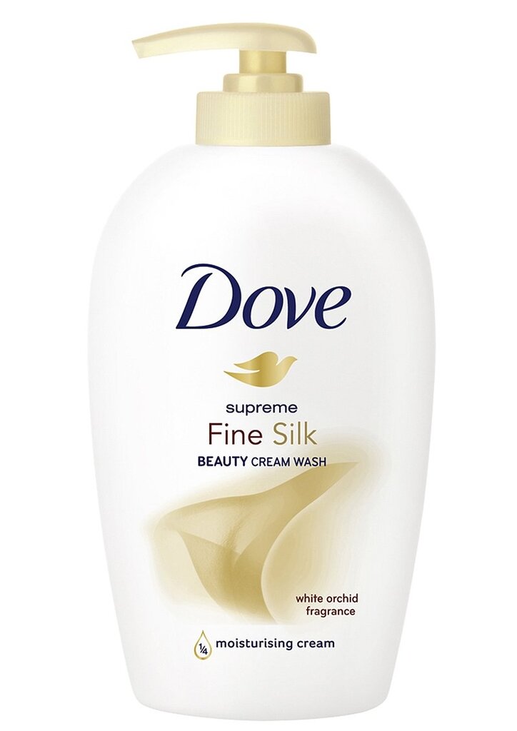 Skystas muilas Dove Silk 250 ml kaina ir informacija | Muilai | pigu.lt