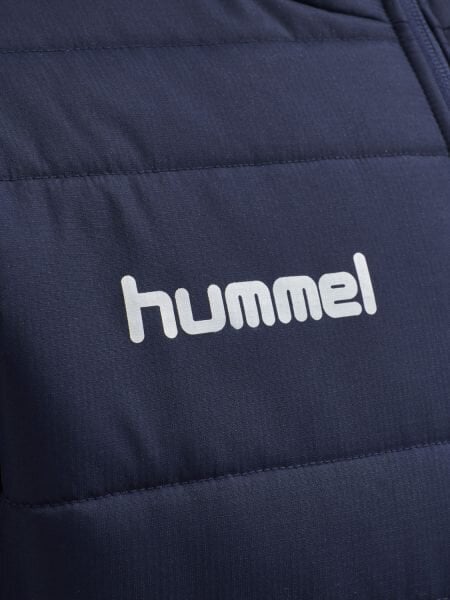 Striukė vyrams Hummel Hmlpromo Short Bench, mėlyna kaina ir informacija | Vyriškos striukės | pigu.lt