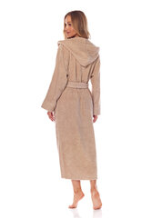 Халат для женщин L&L 2102, бежевый цена и информация | Женские халаты | pigu.lt