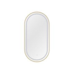 Зеркало  Micedi L, золотистое цена и информация | Зеркала | pigu.lt