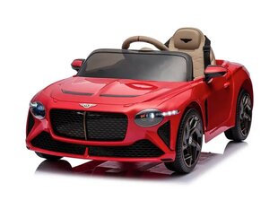 Vienvietis elektromobilis vaikams Bentley Bacalar 12v, raudonas kaina ir informacija | Elektromobiliai vaikams | pigu.lt