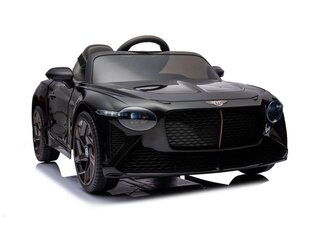 Vienvietis elektromobilis vaikams Bentley Bacalar 12v, juodas kaina ir informacija | Elektromobiliai vaikams | pigu.lt