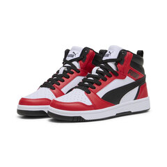 Puma Обувь Rebound V6 Mid Jr White Red Black 393831 03 393831 03/3.5 цена и информация | Кроссовки для мужчин | pigu.lt