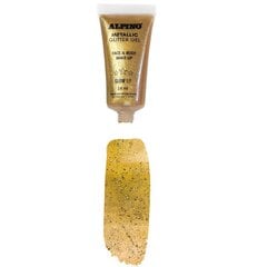 Gelis grimui vaikams Alpino Metallic Gold, 14 ml kaina ir informacija | Kosmetika vaikams ir mamoms | pigu.lt