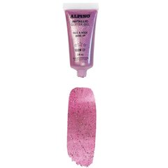 Gelis grimui vaikams Alpino Metallic Pink, 14 ml kaina ir informacija | Kosmetika vaikams ir mamoms | pigu.lt