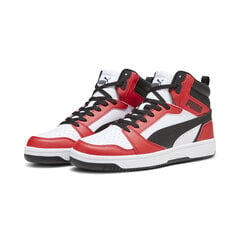 Обувь Puma Rebound V6 White Red Black 392326 04 392326 04/7.5 цена и информация | Кроссовки мужские | pigu.lt