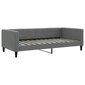 Sofa-lova vidaXL, 100x200 cm, pilka kaina ir informacija | Lovos | pigu.lt