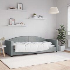 Sofa-lova vidaXL, 80x200 cm, pilka kaina ir informacija | Lovos | pigu.lt