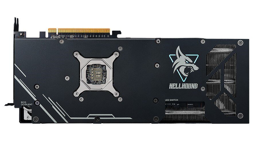 PowerColor Hellhound AMD Radeon RX 7700 XT (RX 7700 XT 12G-L/OC) kaina ir informacija | Vaizdo plokštės (GPU) | pigu.lt