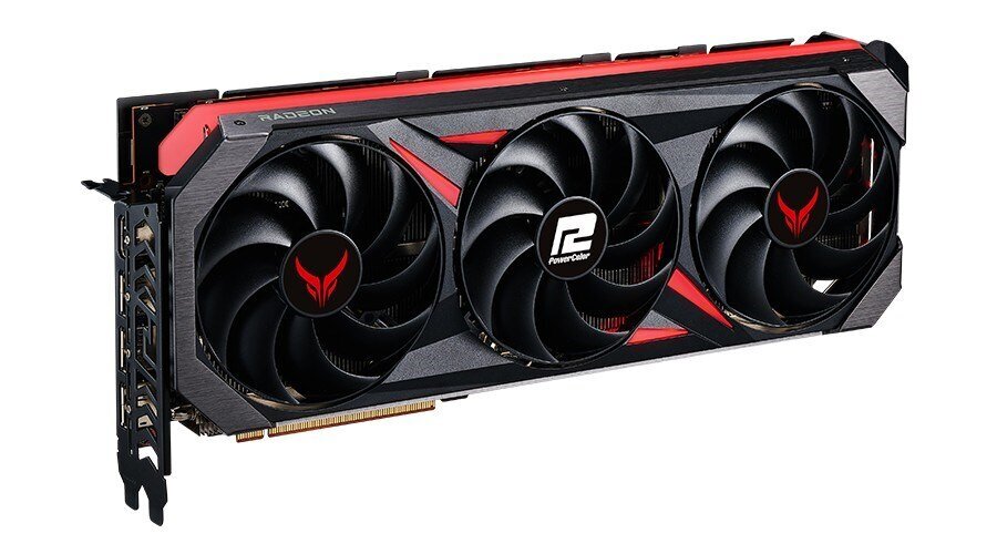 PowerColor Red Devil AMD Radeon RX 7800 XT (RX 7800 XT 16G-E/OC) kaina ir informacija | Vaizdo plokštės (GPU) | pigu.lt