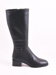 Ilgaauliai batai moterims Tofa 26203501, juodi kaina ir informacija | Aulinukai, ilgaauliai batai moterims | pigu.lt