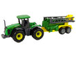 Traktorius su purkštuvu, žalias kaina ir informacija | Žaislai berniukams | pigu.lt