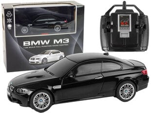 Nuotoliniu būdu valdomas automobilis BMW M3, juodas kaina ir informacija | Žaislai berniukams | pigu.lt