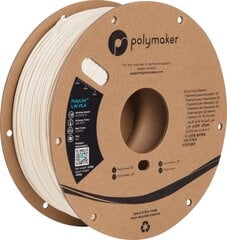 3D spausdinimo siūlas Polymaker PolyLite LW-PLA PRM-11439 kaina ir informacija | Išmanioji technika ir priedai | pigu.lt