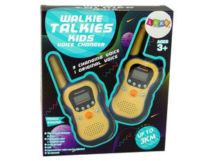 Детская рация Walkie Talkies, желтая цена и информация | Радиостанции, рации | pigu.lt