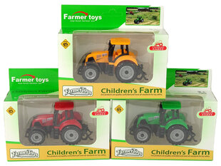 Traktorius su dideliais ratais, 3 spalvos kaina ir informacija | Žaislai berniukams | pigu.lt