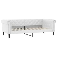 Sofa-lova vidaXL, 100x200 cm, balta цена и информация | Кровати | pigu.lt