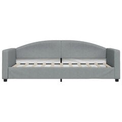 Sofa-lova vidaXL, 90x190 cm, pilka kaina ir informacija | Lovos | pigu.lt