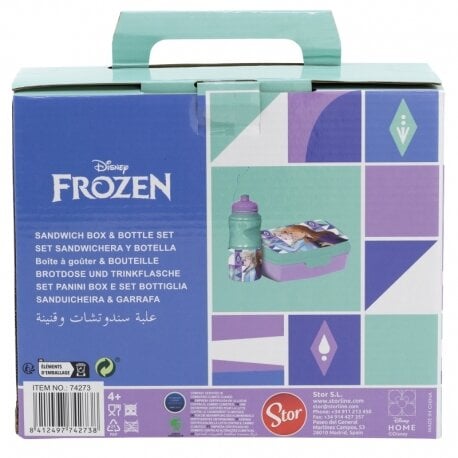 Frozen pietų dėžutės ir gertuvės rinkinys цена и информация | Maisto saugojimo  indai | pigu.lt