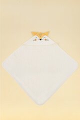 Vaikiškas rankšluostis su gobtuvu Foxy, 75x75 cm kaina ir informacija | Rankšluosčiai | pigu.lt