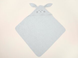 Vaikiškas rankšluostis su gobtuvu Bunny, 75x75 cm kaina ir informacija | Rankšluosčiai | pigu.lt