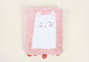 Irya Home vaikiškas pledas Kitty, 75x120 cm kaina ir informacija | Lovatiesės ir pledai | pigu.lt