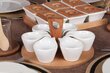Hermia Concept dubenėlių komplektas su stovu, 7 dalių kaina ir informacija | Indai, lėkštės, pietų servizai | pigu.lt