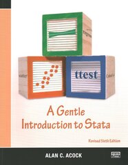 Gentle Introduction to Stata, Revised Sixth Edition 6th edition цена и информация | Книги по социальным наукам | pigu.lt