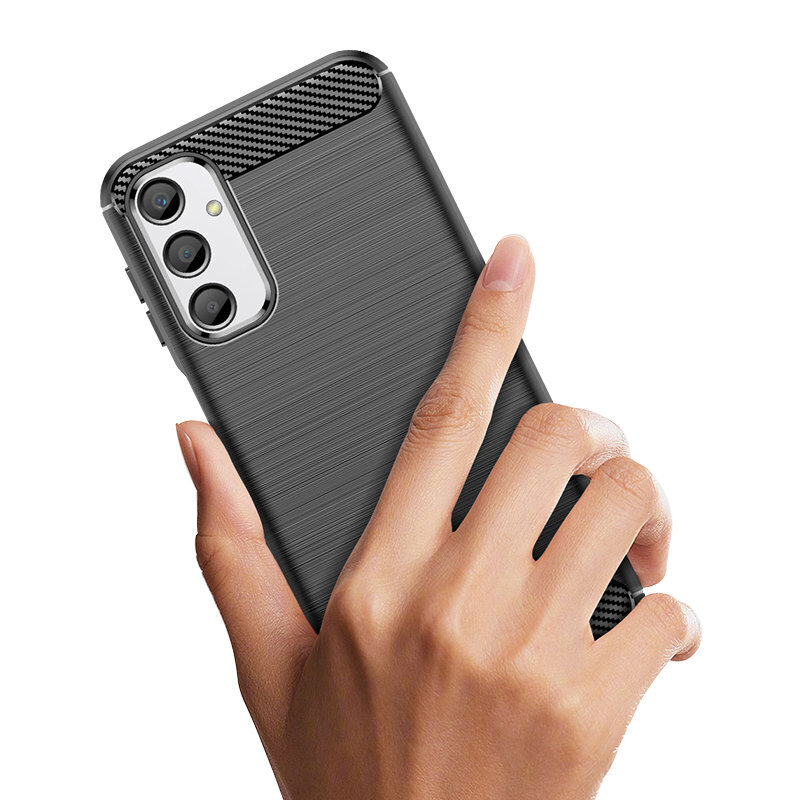 Carbon Pattern Flexible Case kaina ir informacija | Telefono dėklai | pigu.lt