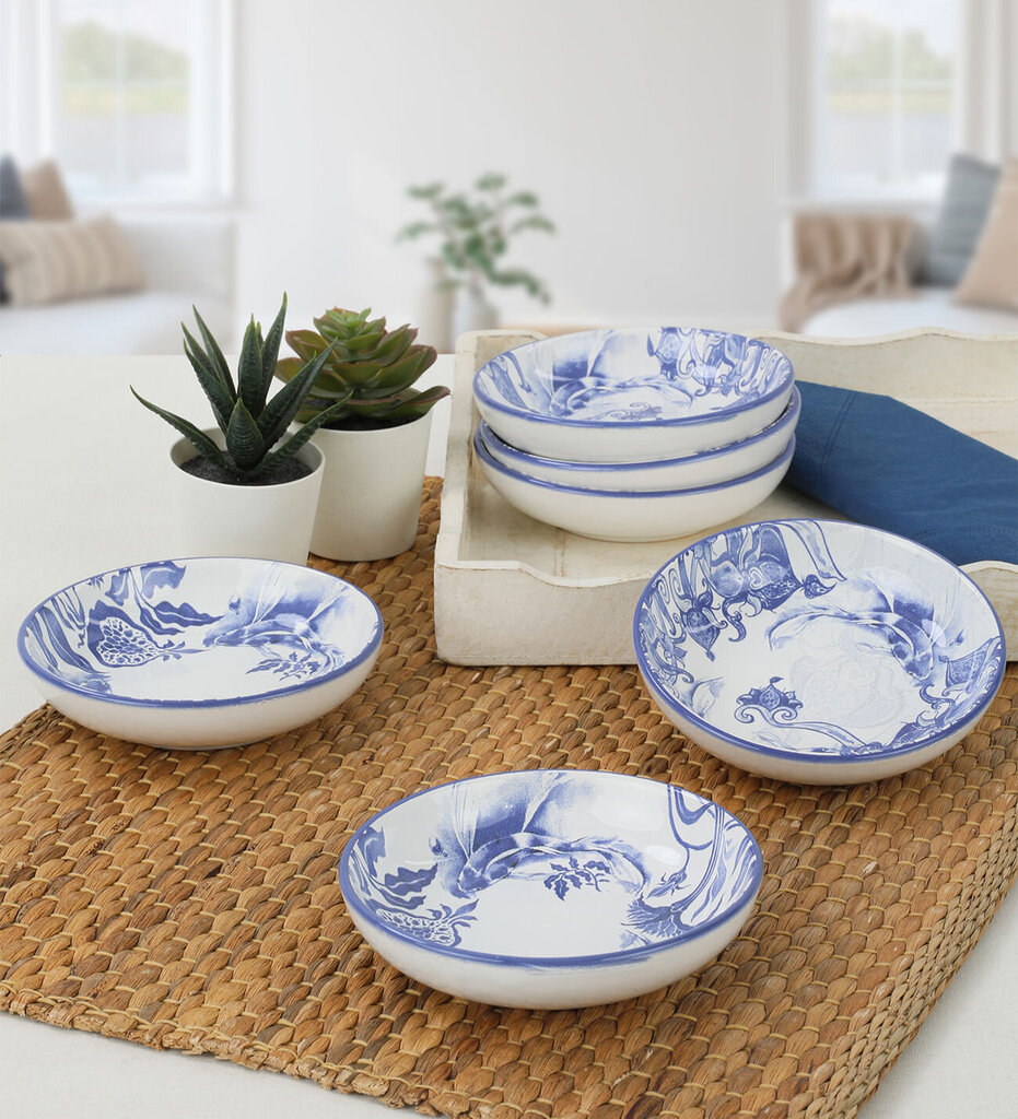 Keramika dubenėlių rinkinys padažui, 6 vnt kaina ir informacija | Indai, lėkštės, pietų servizai | pigu.lt