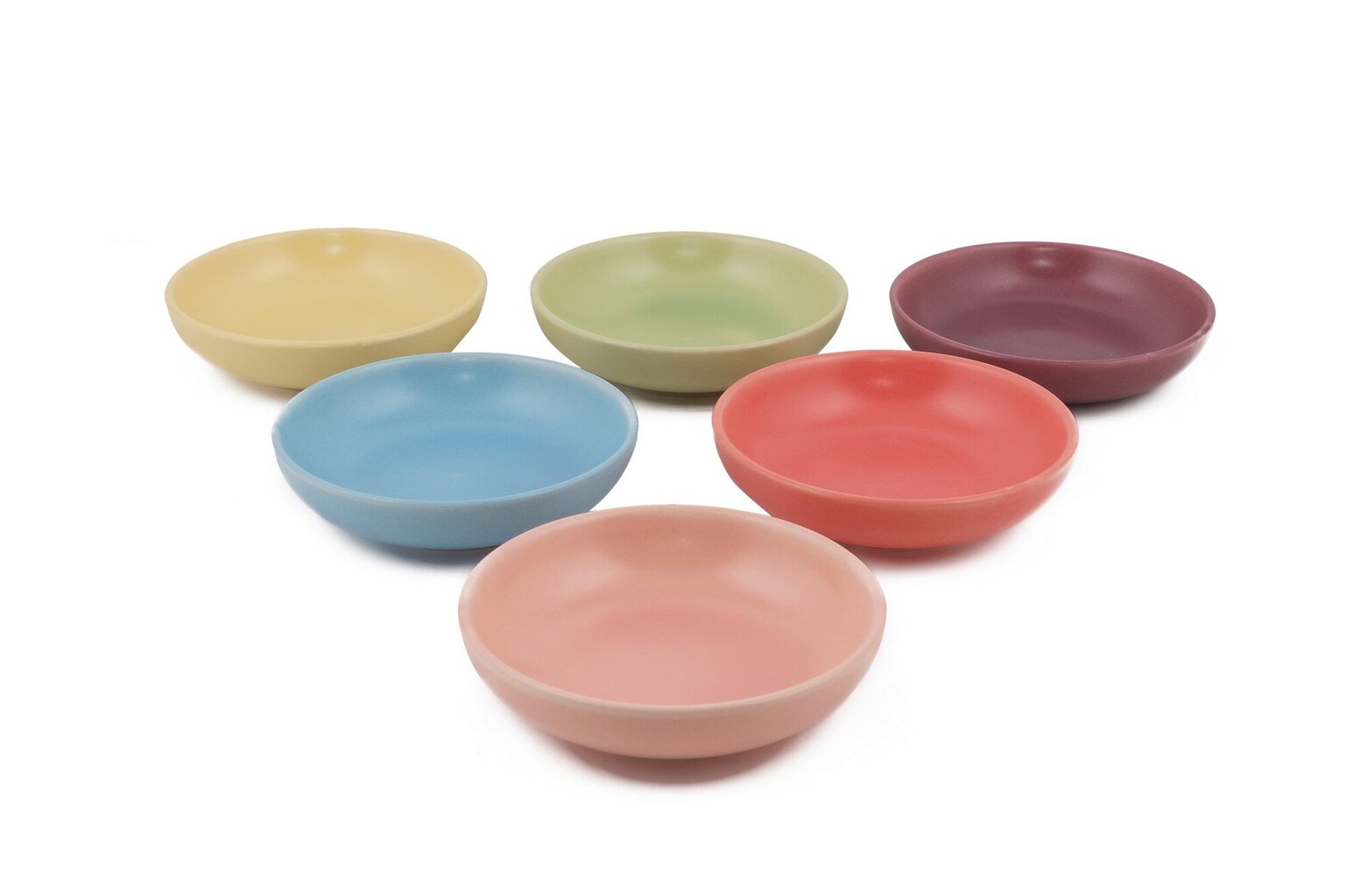 Keramika dubenėlių rinkinys, 6 vnt kaina ir informacija | Indai, lėkštės, pietų servizai | pigu.lt