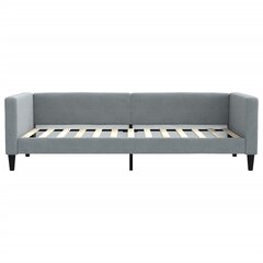 Sofa-lova vidaXL, 90x200 cm, pilka kaina ir informacija | Lovos | pigu.lt