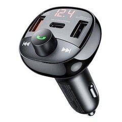 Remax RCC331 FM Bluetooth Transmitter MP3 , 2xUSB / Type-C / MicroSD kaina ir informacija | Planšečių, el. skaityklių priedai | pigu.lt