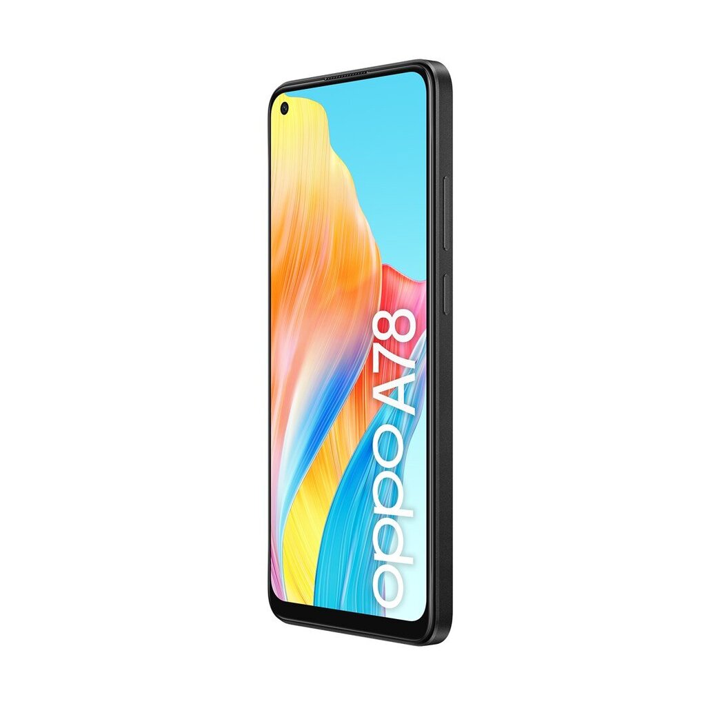 Oppo A78 DS Mist Black kaina ir informacija | Mobilieji telefonai | pigu.lt