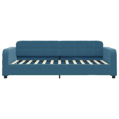 Sofa-lova vidaXL, 80x200 cm, mėlyna kaina ir informacija | Lovos | pigu.lt