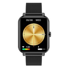 Garett GRC CLASSIC Black Steel kaina ir informacija | Išmanieji laikrodžiai (smartwatch) | pigu.lt