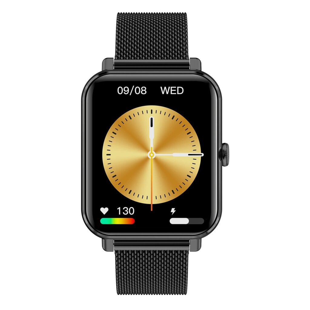 Garett GRC Classic Black Steel kaina ir informacija | Išmanieji laikrodžiai (smartwatch) | pigu.lt