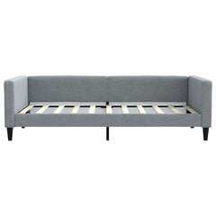 Sofa-lova vidaXL, 90x190 cm, pilka kaina ir informacija | Lovos | pigu.lt