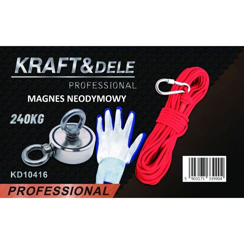 Magnetinis laikiklis Kraft & Dele kaina ir informacija | Mechaniniai įrankiai | pigu.lt